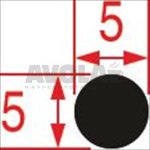 DICHTUNG FÜR OFENGLAS 430x360 mm