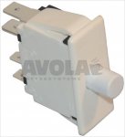 SCHALTER DRUCKTASTE WEISS 40x14 mm