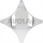 DREHKNOPF SILBER ø 83 mm