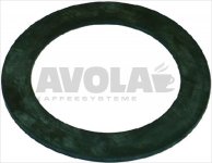 FLACHDICHTUNG AUS GUMMI ø 158x114x4 mm