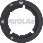 NUTMUTTER DREHKNOPF ø 94 mm M.SIEBDRUCK