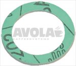 FLACHDICHTUNG ASBESTOSFREI ø 37x27x2 mm