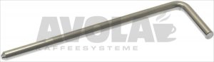 STIFT SCHARNIER FÜR TRICHTER 161 mm