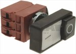 DRUCKKNOPFTAFEL O-I WEIß-SCHWAR.10A 400V