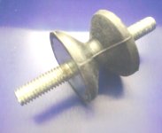 Vibrationsdämpfer Gummi M6