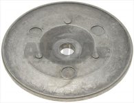 Quick Mill Duschplatte Aluminium