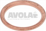 Kupferdichtung ø 40x32x3 mm für Wärmetauscher ECM IIIer Bezzera