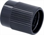 Knebel Dampf Heißwasser ø 40 mm ABS Schwarz