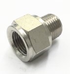 Verlängerung 1/8m x 1/8f  NPT (konisch) Anschluss Flexschlauch