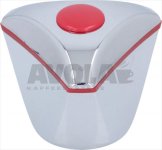 HANDGRIFF K3e FÜR SCHRAUBEN ø 1/2  ROT