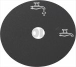 RING SCHWARZ SIEBDRUCK ø 75 mm