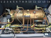 MAGISTER STILO ES100 KESSEL PUMPE FLOWMETER Explosionszeichnung
