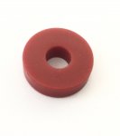 Flachdichtung aus Silikon ø 15x5,5x4 mm