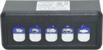 Elektronikbox 230V blaue Tasten Füllstandselektronik