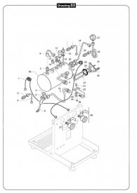 ECM TECHNIKA IV PROFI KESSEL (EDELSTAHL) Explosionszeichnung