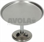 PRÄSENTIERTELLER EDELSTAHL ø 140x100 m