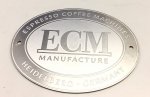 ECM Emblem Gross Rückseite