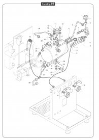 ECM Serie IV Kessel Manometer Explosionszeichnung