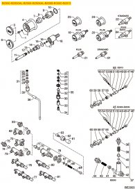 Bezzera Hähne B2000-b2006-b2009-b3000-b2013 Explosionszeichnung