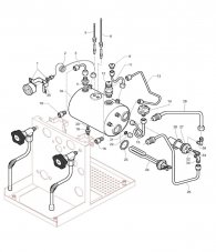 ECM Mechanika Serie III Kessel Explosionszeichnung