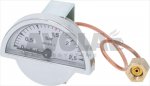 ECM Profi Rocket Giotto Manometer Kesseldruck halbrund 0-2,5 bar