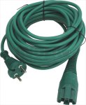 KABEL GRÜN 10 mt 2x0,75 mm DE-STECKER PA
