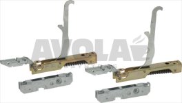 KIT 2 SCHARNIERE OFEN SORTE GAS FIRE