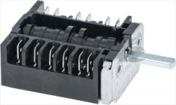 SCHALTER FÜR OFEN NARDI 040899009918R