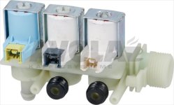 MAGNETVENTIL T&P 3-WEG 2/90°-1/180°