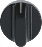 DREHKNOPF FRANKE SORTE SCHWARZ ø 42 mm