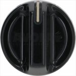 DREHKNOPF FULGOR SORTE SCHWARZ ø 40 mm