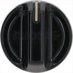 DREHKNOPF FULGOR SORTE SCHWARZ ø 40 mm