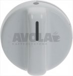 DREHKNOPF GASFIRE SORTE WEISS ø 36 mm