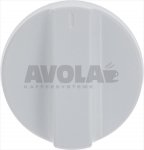 DREHKNOPF IGNIS SORTE WEISS ø 51 mm