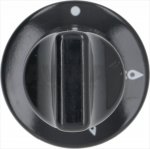 DREHKNOPF INDESIT SORTE SCHWARZ