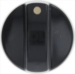 DREHKNOPF LOFRA SORTE SCHWARZ ø 45 mm