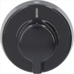 DREHKNOPF NARDI SORTE SCHWARZ ø 39 mm