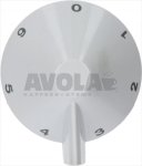 DREHKNOPF REX SORTE WEISS ø 38 mm