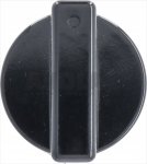 DREHKNOPF CANDY SCHWARZ ø 35 mm