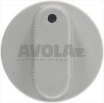 DREHKNOPF STAR SORTE WEISS ø 38 mm