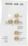 INJEKTORE LPG 6MB ARISTON KIT 5 ST.