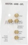 INJEKTORE LPG 6MB ARISTON KIT 5 ST.