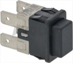 Schalter 2-polig schwarz 16A 250V