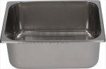 EISBEHÄLTER EDELSTAHL 360x250xh150 mm