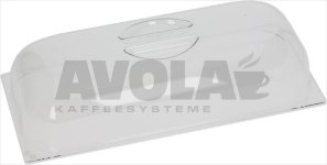 DECKEL AUS POLYCARBONAT 360X165 mm