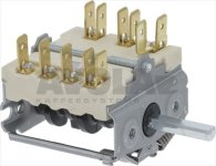 UMSCHALTER 0-1-2-3-4 STELLUNGEN