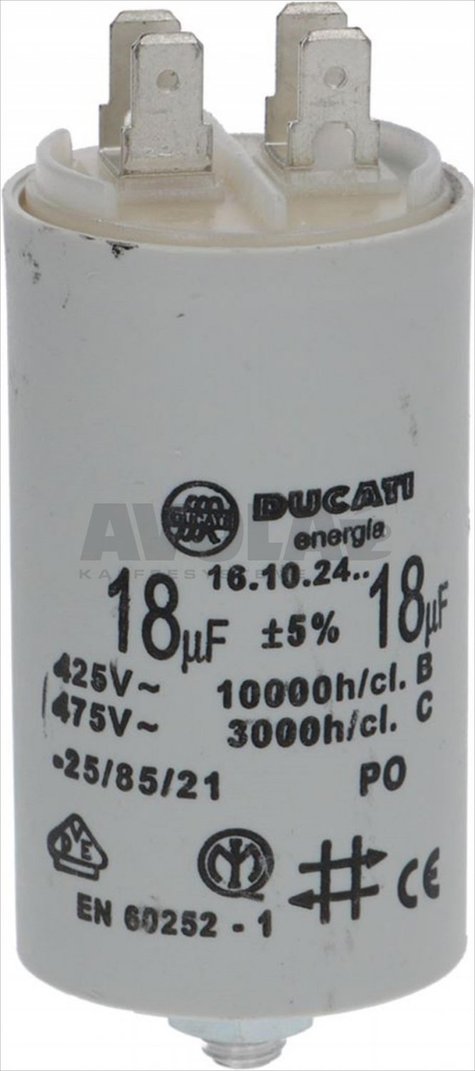 Kondensator Ducati Energia 18µf 41610.2464 41610.2464+