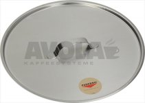 DECKEL FÜR EIMER AUS EDELSTAHL ø 325 mm