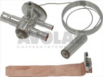 THERMOSTATSVENTIL DANFOSS TUBE MOP 75