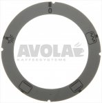 MARKIERUNGSRING AUFKLEBER SIEBDRUCK